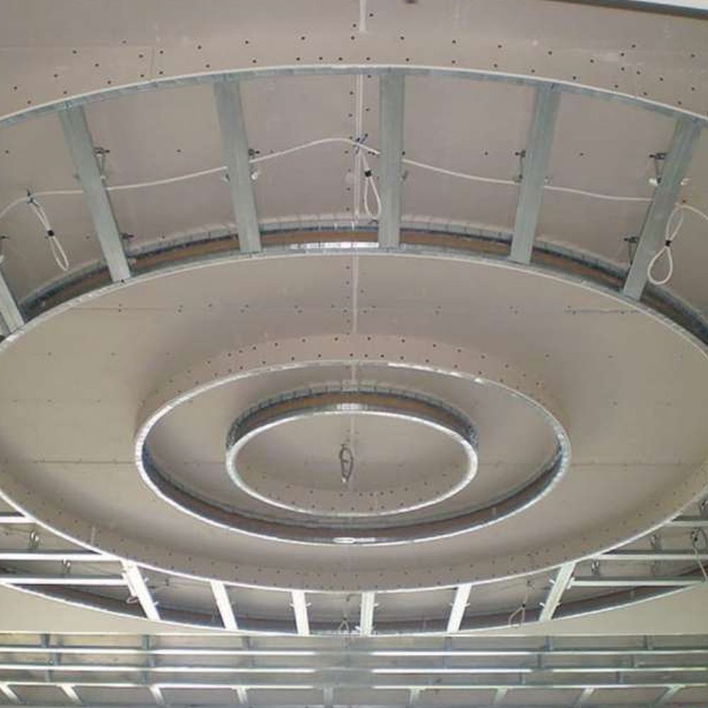 Подвесной потолок из гипсокартона