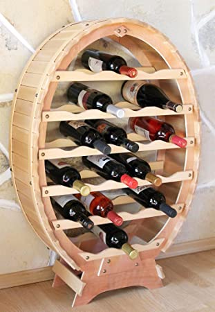 Подставку для хранения бутылок вина из вагонки